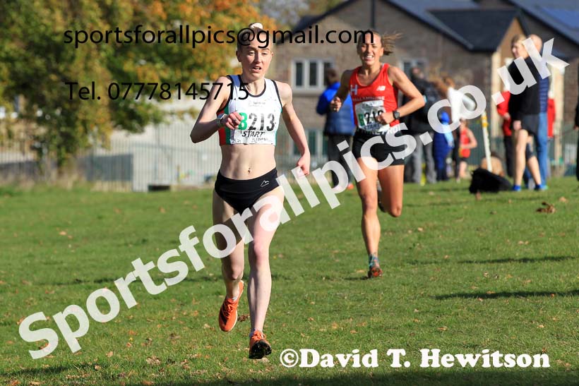 Senior womens 2022 Northern Cross Country Relays, Graves Park, Sheffield. Photo: David T. Hewitson/Sports for All Pics